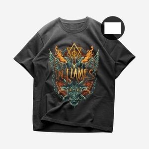 In Flames T-Shirt - Metal Music Shirt Black Unisex